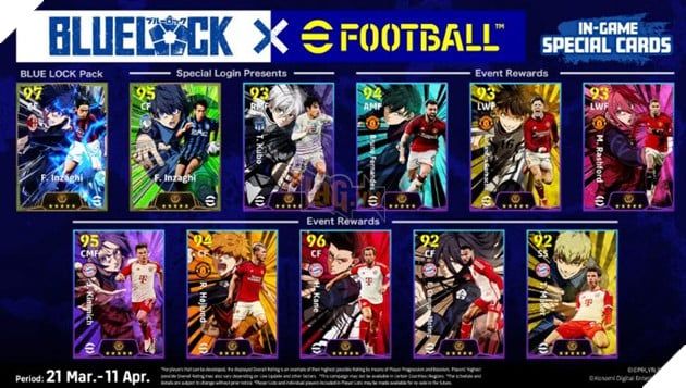 eFootball x Blue Lock: Sự Kiện Đặc Biệt Trên Sân Cỏ Ảo 3