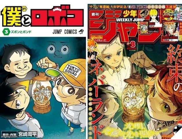 Manga bất ngờ sao chép trang bìa truyện tranh nổi tiếng, khiến người đọc vô cùng thích thú