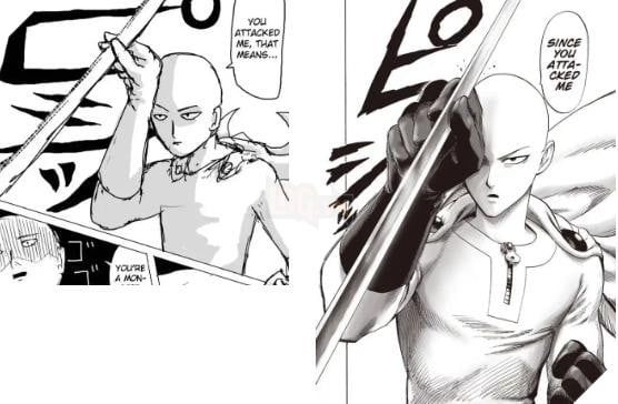 So sánh mới phát hiện ra sự khác biệt thực sự giữa One Punch Man của ONE và Murata Yusuke! 11