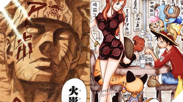 manga naruto one piece