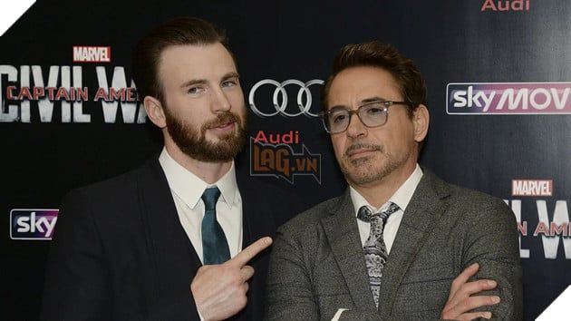 Robert Downey Jr. và Chris Evans