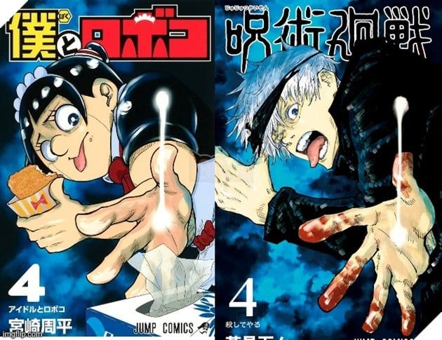 Manga bất ngờ sao chép trang bìa truyện tranh nổi tiếng, khiến khán giả thích thú