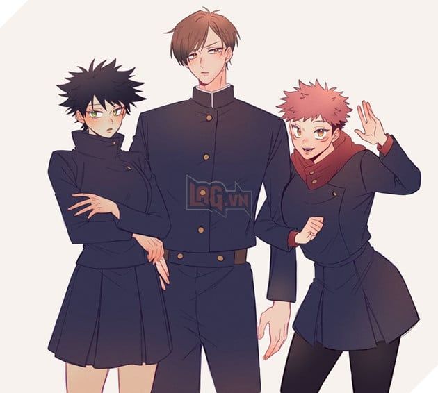 fanart jujutsu kaisen chuyển giới