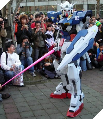 cosplay gundam exia ngầu lòi