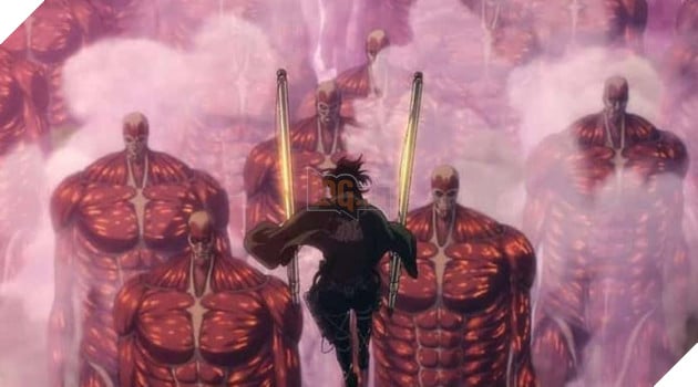 Attack On Titan - Hange VS Titan