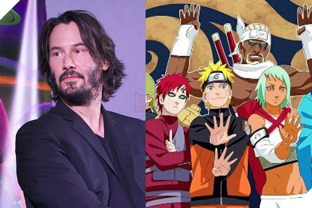 Keanu Reeves đã trở thành nguồn cảm hứng cho một nhân vật nổi tiếng trong Naruto