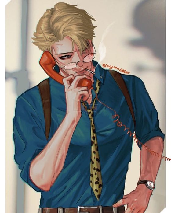 bức tranh fanart về Nanami