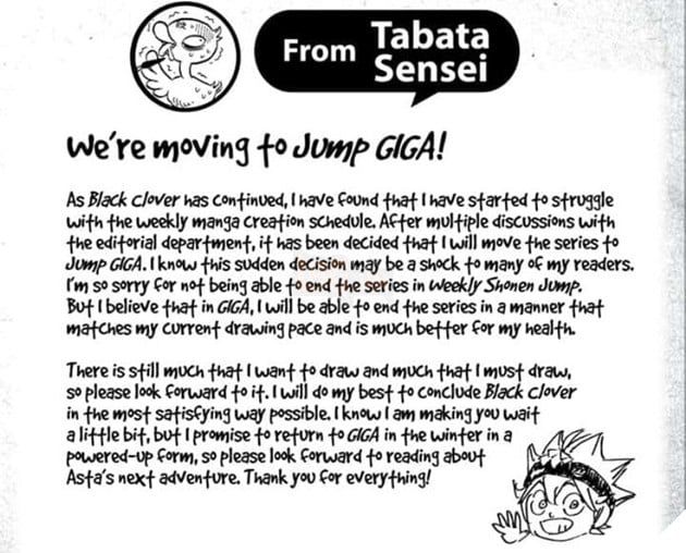 Black Clover manga