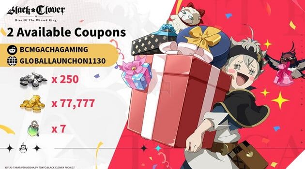 Hướng dẫn cách nhập và sử dụng Gift Code Black Clover M Rise of the Wizard Kingdom mới nhất 3