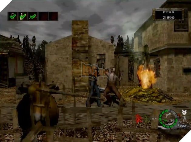 Nếu Resident Evil 4 được chuyển thành trò chơi 2D với giao diện ngang, thì sao? 3