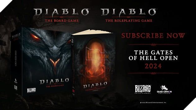 Blizzard hợp tác cùng Glass Cannon Unplugged để ra mắt boardgame Diablo 2 sắp tới.