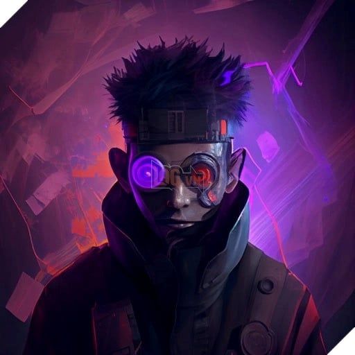 Nếu nhân vật Naruto xuất hiện trong thế giới Cyberpunk, điều gì sẽ xảy ra?