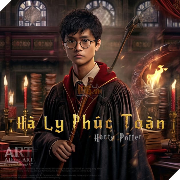 Harry Potter: Câu chuyện khi tên nhân vật được dịch sang tiếng Việt và hình dung lại bởi trí tuệ nhân tạo 2