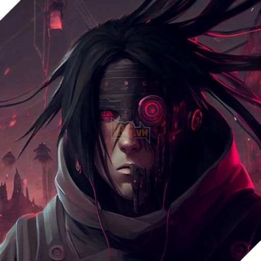 Nếu nhân vật Naruto xuất hiện trong thế giới Cyberpunk, điều gì sẽ xảy ra?