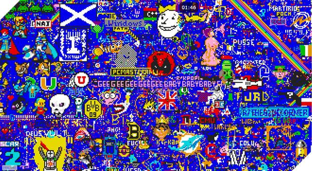 r/Place tái xuất trên Reddit, gây niềm vui cho cộng đồng mạng