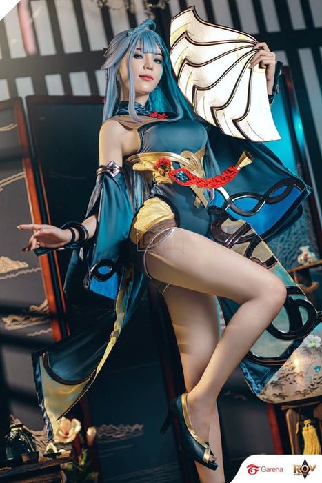 Liên Quân Mobile: Ngắm nhìn bộ cosplay của Yue không thua kém phiên bản gốc 6