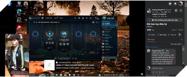 LMHT: Câu chuyện về Hoàng Khuyết, nam streamer vô cùng đặc biệt của làng game Việt Nam