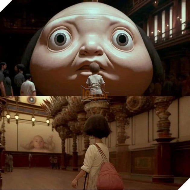 Nghệ thuật AI trong Spirited Away