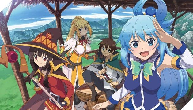 KONOSUBA là một bộ anime isekai hấp dẫn.