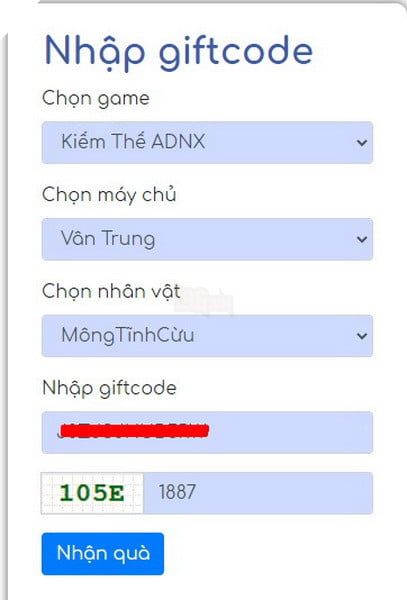 Hướng dẫn cách nhập và kích hoạt Giftcode Kiếm Vương 1 ADNX mới nhất trong năm 2022