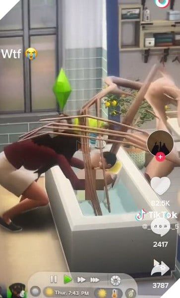 The Sims 4 phát hiện Bug mới, biến em bé thành sinh vật biến dạng 5