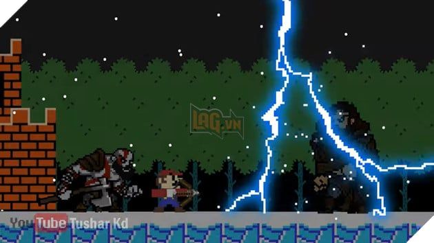 Khi Kratos mắc bệnh lạc đường của Zoro và bước vào vũ trụ Super Mario 2