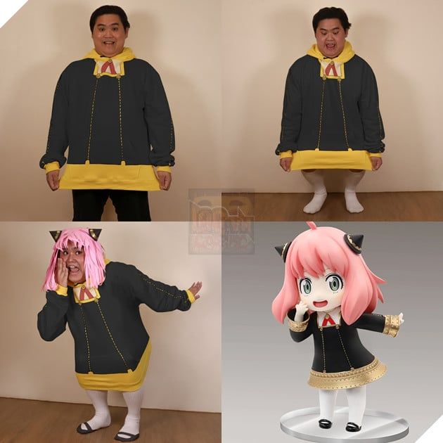 Thánh cosplay giá rẻ hài hước với màn cosplay gia đình Forger trong Spy X Family