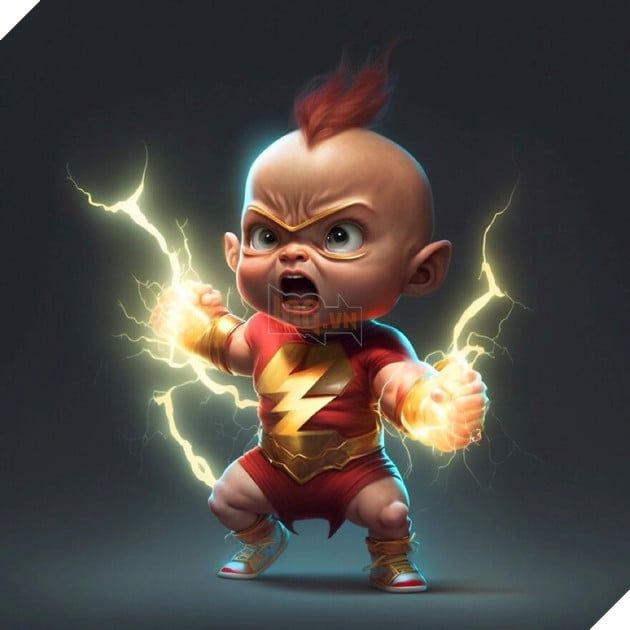 Cuồng nhiệt với dàn nhân vật phim hoạt hình biến thành phiên bản nhí nhờ công nghệ AI