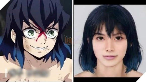 trí tuệ nhân tạo chuyển dàn nhân vật Kimetsu no Yaiba thành người thật