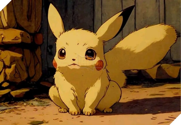 Nếu Pokemon được biểu hiện theo phong cách nghệ thuật của Ghibli Studio, điều gì sẽ xảy ra?