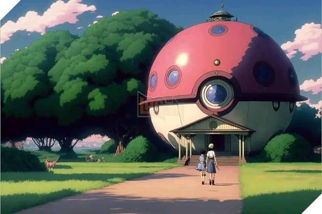 Nếu Pokémon được tái hiện theo phong cách hội họa của Ghibli Studio, điều gì sẽ xảy ra?