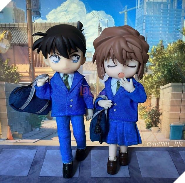 Bộ mô hình nhỏ xinh dành cho các fan couple Conan - Haibara Phần 1 