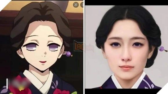 trí tuệ nhân tạo giúp dàn nhân vật Kimetsu no Yaiba trở thành người thật