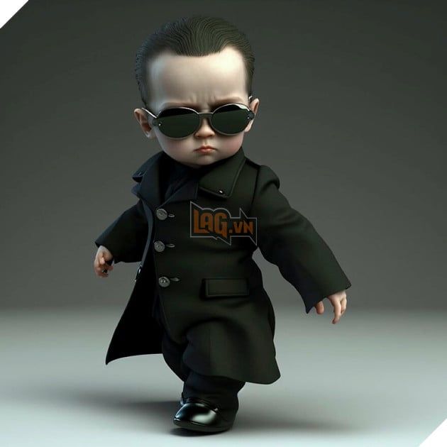 Cuồng nhiệt với dàn nhân vật hoạt hình biến thành phiên bản nhí nhờ công nghệ AI