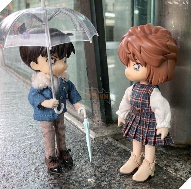 Bộ mô hình nhỏ xinh dành cho các fan couple Conan - Haibara Phần 1  3