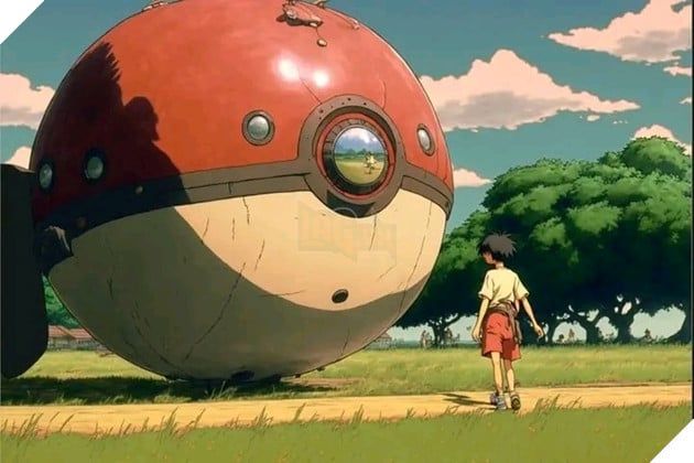 Nếu Pokémon được tái hiện dưới nét vẽ của Ghibli Studio, sẽ trông như thế nào?