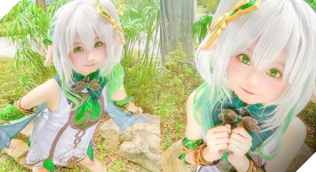 hình ảnh cosplay Nahida trong Genshin Impact