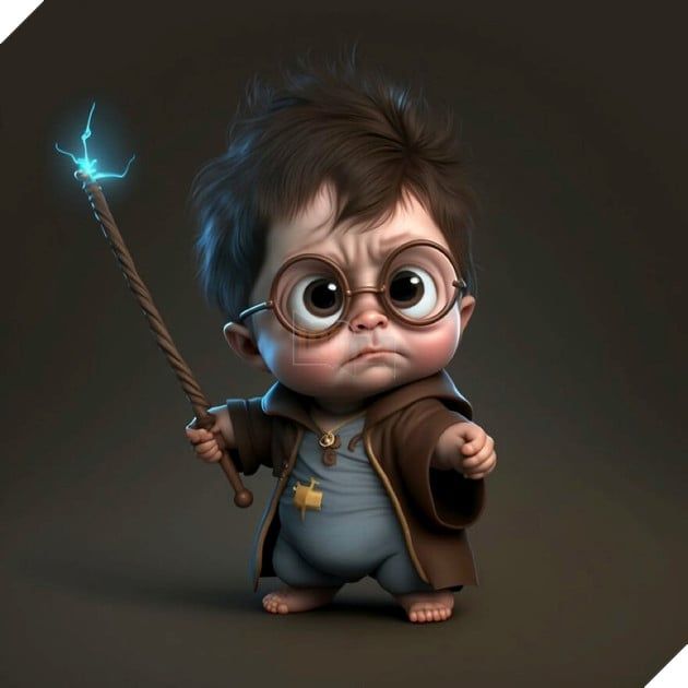 Cuồng nhiệt với dàn nhân vật hoạt hình biến thành phiên bản nhí nhờ công nghệ AI