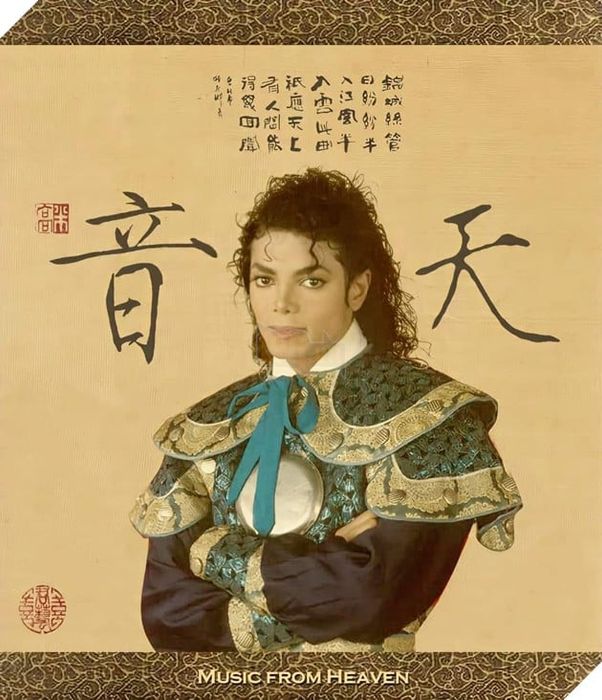 Michael Jackson trong trang phục cổ trang Trung Quốc