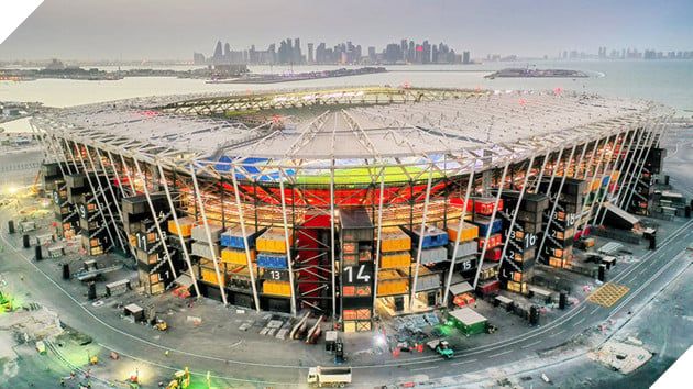 Sân vận động 'di động' tổ chức World Cup 2022 được làm bằng container và có thể tháo rời