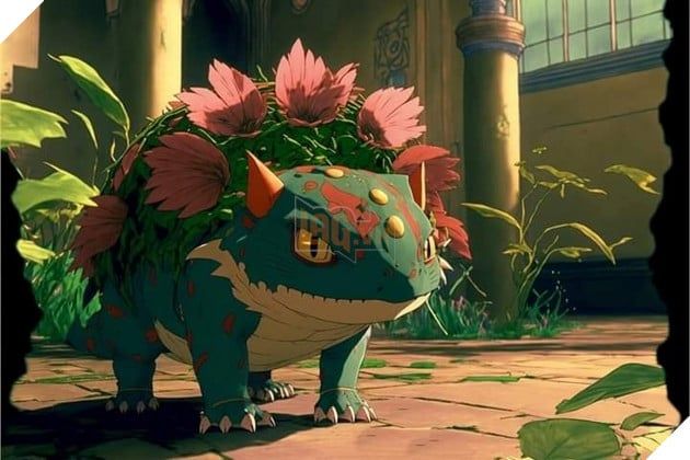 Nếu Pokemon được thể hiện theo phong cách hội họa của Ghibli Studio, điều gì sẽ xảy ra?