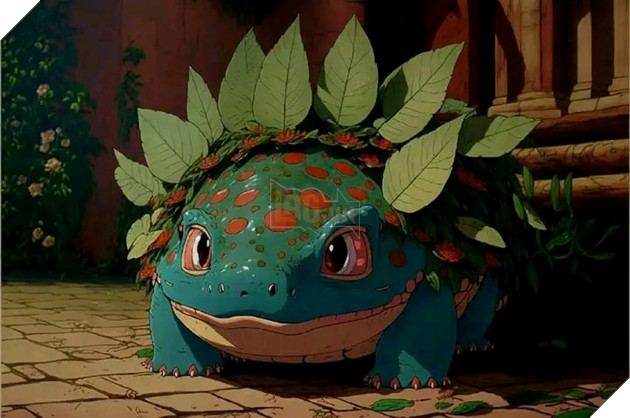 Nếu Pokemon được biểu hiện theo phong cách nghệ thuật của Ghibli Studio, điều gì sẽ xảy ra?