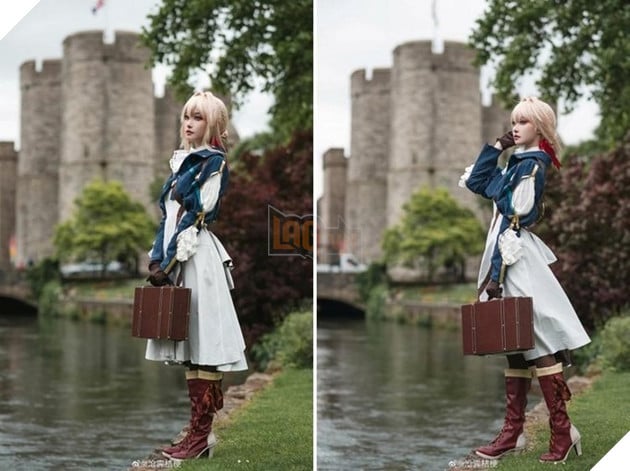 Mê mải với bộ trang phục cosplay của Violet Evergarden