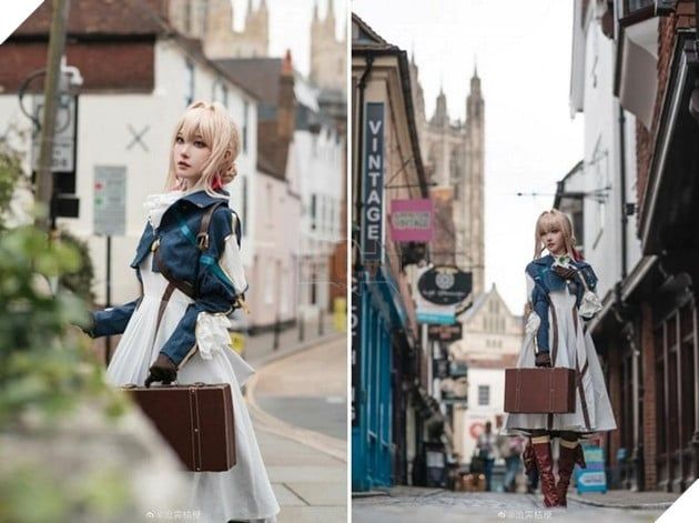 Mê mải với bộ trang phục cosplay của Violet Evergarden