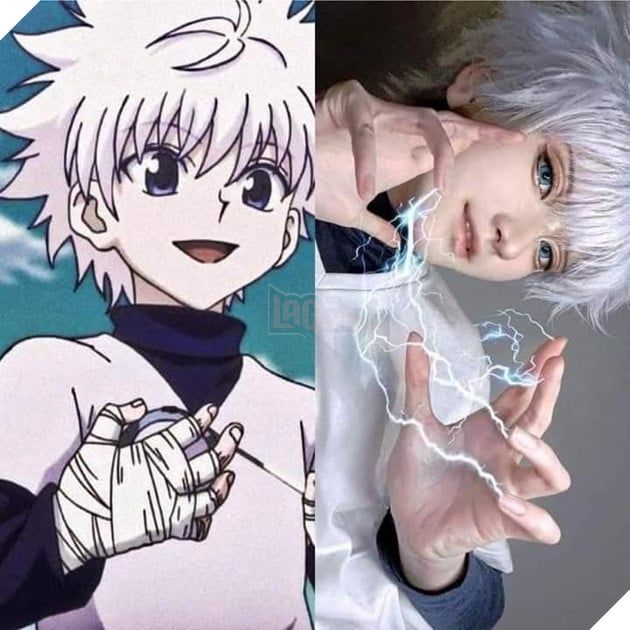 cosplay nhân vật Killua trong Hunter X Hunter