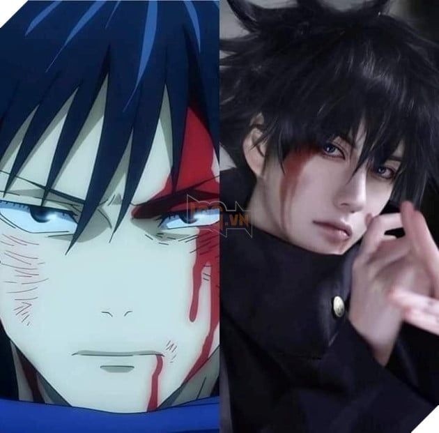 cosplay nhân vật Megumi trong Jujutsu Kaisen