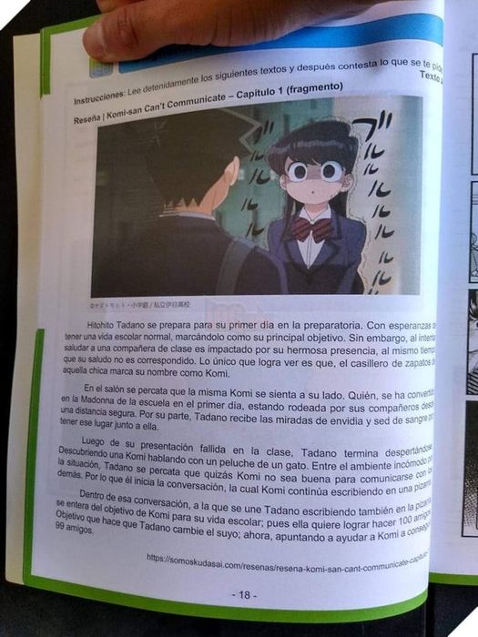 Komi-san Wa Comyushou Desu ở Mexico