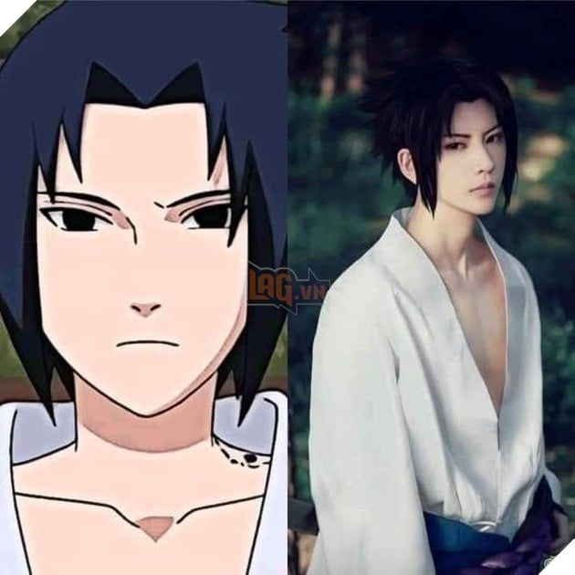 cosplay nhân vật Sasuke trong Naruto