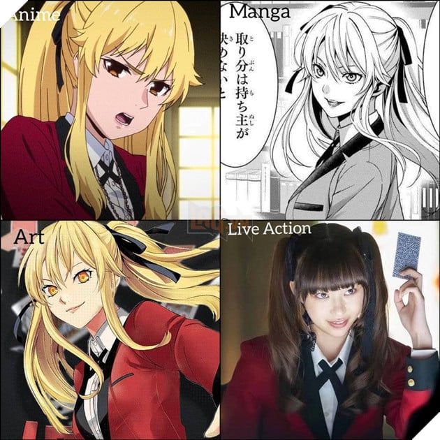 waifu trong anime Kakegurui