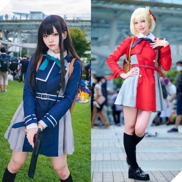 cosplay cặp đôi Chisato và Takina